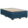 vidaXL Cama boxspring com colch&atilde;o 120x190 cm veludo azul