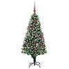 vidaXL &Aacute;rvore de Natal Artificial Verde 150 cm PVC, A&ccedil;o e Pl&aacute;stico