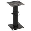 vidaXL 2 pcs pedestal p/ banco de barco ajust&aacute;vel girat&oacute;rio a 360&deg; a&ccedil;o