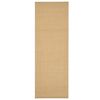 vidaXL Tapete sisal natural 100x300 cm
