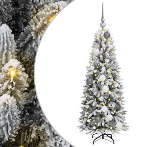vidaXL &Aacute;rvore de Natal Artificial com 150 LEDs Branco 120 cm
