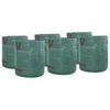 vidaXL Sacolas de Lixo do Jardim 12 unid. 120 l Verde Polipropileno