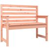 vidaXL Banco de jardim 109x48x91,5 cm madeira de douglas maci&ccedil;a