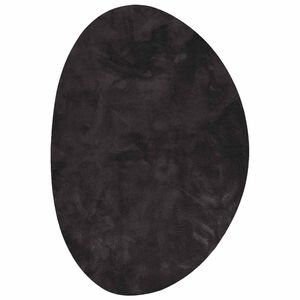 vidaXL Tapetes de &aacute;rea HUARTE Preto 120 x 170 cm Poli&eacute;ster