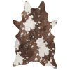 vidaXL Tapete lav&aacute;vel 120x170 cm vaca castanho e branco