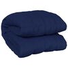 vidaXL Manta pesada 11 kg 220x230 cm tecido azul