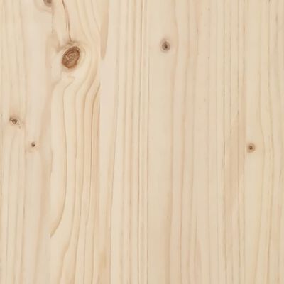 vidaXL Secretária 110x50x75 cm madeira de pinho maciça
