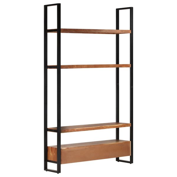 vidaXL Estante 118x30x200 cm madeira de acácia maciça