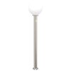 vidaXL Lumin&aacute;ria de poste com sensor, 120 cm, a&ccedil;o inoxid&aacute;vel, IP44