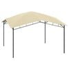 vidaXL Gazebo de jardim 4x4x2,9 m 180g/m&sup2; creme