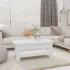 vidaXL Mesa de centro 102x55x42 cm aglomerado branco