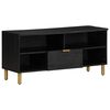 vidaXL M&oacute;vel de TV 100x33x46 cm derivados de madeira preto