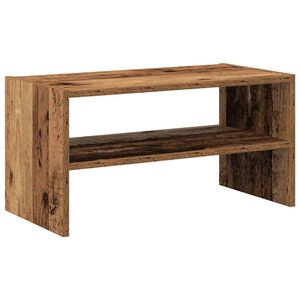 vidaXL Sapateira empilh&aacute;veis 60x30x30,5 cm madeira velha