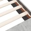 vidaXL Estrutura de cama 120x190 cm derivados de madeira cinza cimento
