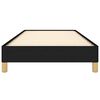 vidaXL Estrutura de cama sem colch&atilde;o 80x200 cm tecido preto