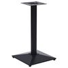vidaXL Perna para mesa de bistr&ocirc; 41x41x72 cm ferro fundido preto