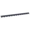 vidaXL Acabamento para Gramado 10 pcs 102 x 4 x 4 cm A&ccedil;o Antracite