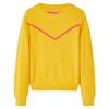 Camisola de malha para crian&ccedil;a cor ocre-escuro 104