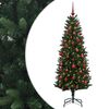 vidaXL &Aacute;rvore de Natal Artificial com Bolas 120 cm 150 LED