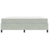 vidaXL Estrutura da Cama Cinzento-claro 180 x 200 cm tecido