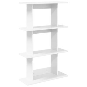 vidaXL Prateleira de Parede Montagem na parede Branco 56 x 20 x 90 cm