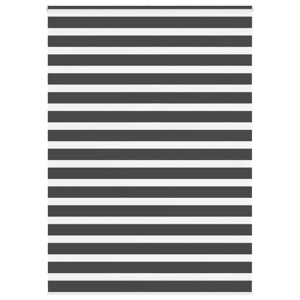 vidaXL Cortina de zebra 155x230 cm largura do tecido 150,9cm poli&eacute;ster