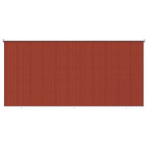 vidaXL Persiana Rol&ocirc; Externa com Bloco de 90% UV Terracota HDPE