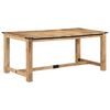 vidaXL Mesa de jantar 180x90x75 cm madeira de mangueira maci&ccedil;a