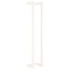 vidaXL Toalheiro 23x18x110 cm pinho maci&ccedil;o branco