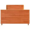 vidaXL Cama sem colch&atilde;o 90x190 cm madeira de pinho maci&ccedil;a castanho-mel