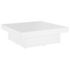 vidaXL Mesa de centro 90x90x28 cm derivados de madeira branco