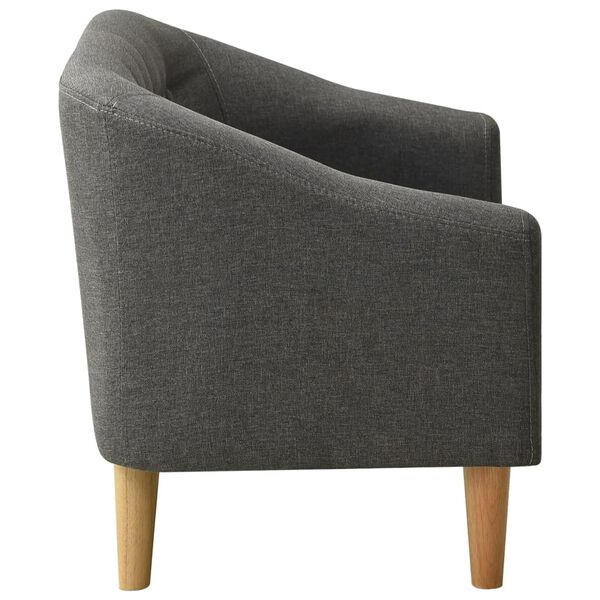 vidaXL Sof&aacute; infantil tecido cinzento