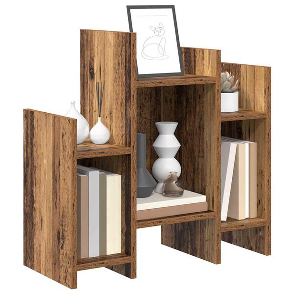 vidaXL Arm&aacute;rio lateral Madeira antiga 60 x 26 x 60 cm