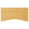 vidaXL Tampo de secret&aacute;ria 110x55x2,5 cm bambu