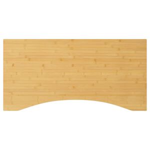vidaXL Tampo de secret&aacute;ria 110x55x2,5 cm bambu