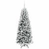 vidaXL Árvore de Natal Artificial com 150 LEDs Branco 150 cm