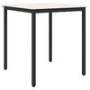vidaXL Mesa de jantar Branco 70 x 70 x 75 cm