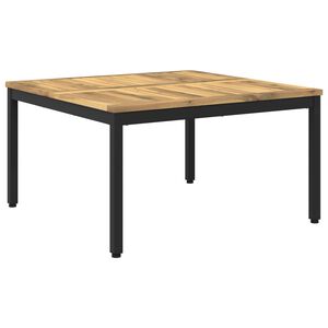 vidaXL Mesa de centro Branco e Preto 80 x 80,5 x 45 cm