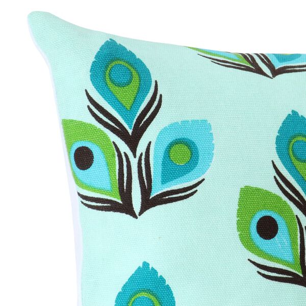 vidaXL Almofadões 2 pcs 40x40 cm algodão estampado multicor