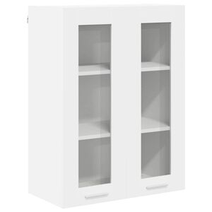 vidaXL Arm&aacute;rio suspenso Branco 60 x 31 x 80 cm Madeira processada
