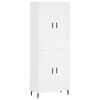 vidaXL Arm&aacute;rio alto 69,5x34x180 cm derivados de madeira branco