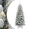 vidaXL &Aacute;rvore de Natal Artificial Branco 240 cm