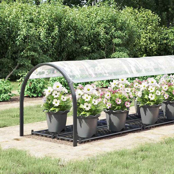 vidaXL Encerado transparente com ilh&oacute;s 1x5 m Polietileno