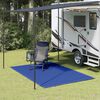 vidaXL Tapete de campismo para tenda 250x300 cm azul