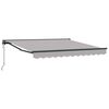 vidaXL Estrutura de Toldo Cinzento-claro 300 x 250 cm