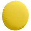 vidaXL Almofadas de Assento 2 pcs Amarelo Claro &Oslash;80 x 29 cm tecido