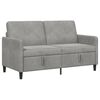 vidaXL Sofa com Armazenamento Cinzento-claro 152 x 78 x 87 cm