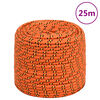vidaXL Corda de barco 8 mm 25 m polipropileno laranja