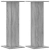 vidaXL Suportes p/ plantas 2 pcs 30x30x80 cm derivados de madeira