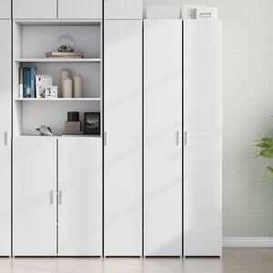 vidaXL Arm&aacute;rio alto 30x42,5x185 cm derivados de madeira branco